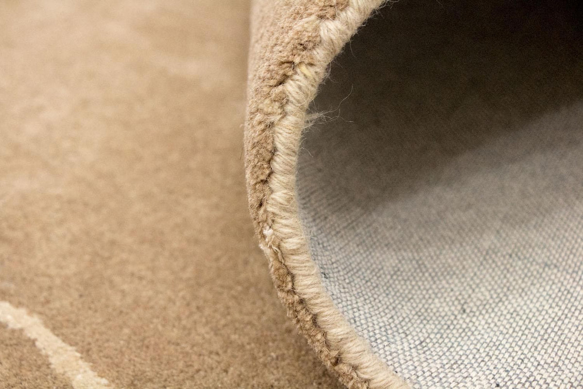 Designermatta - 240 x 151 cm - brun