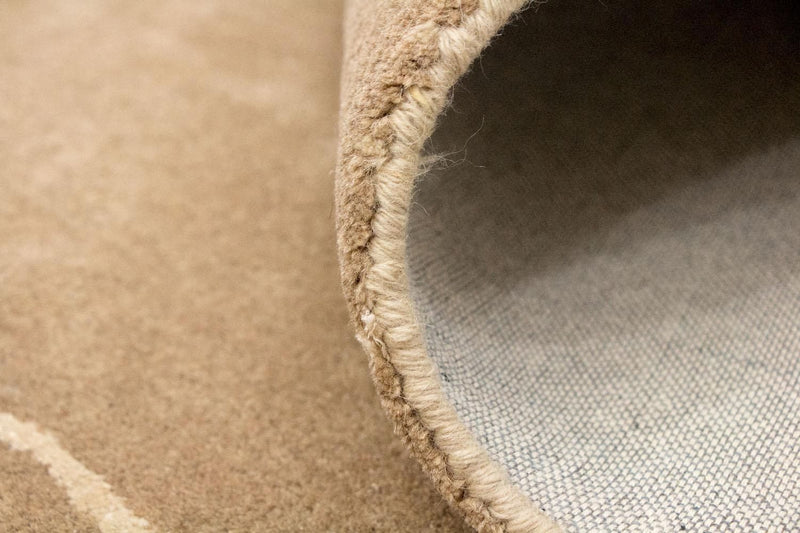 Designermatta - 240 x 151 cm - brun