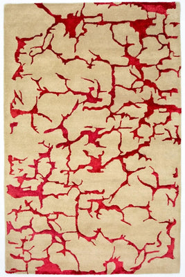 Designermatta - 239 x 151 cm - flerfärgad