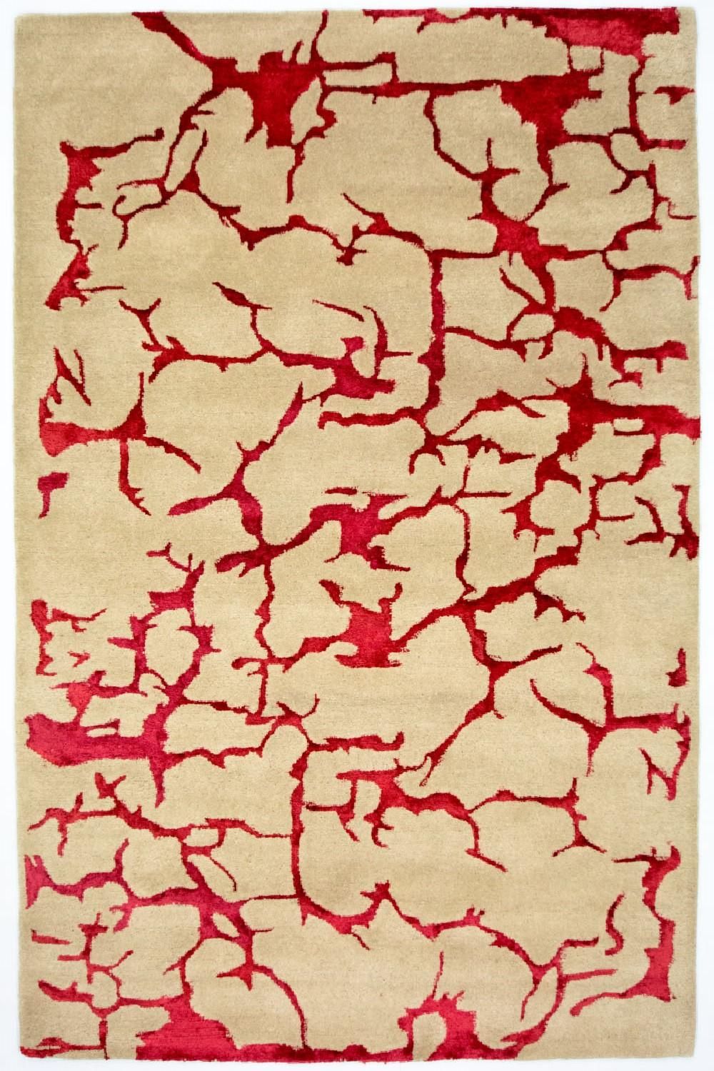 Designermatta - 239 x 151 cm - flerfärgad