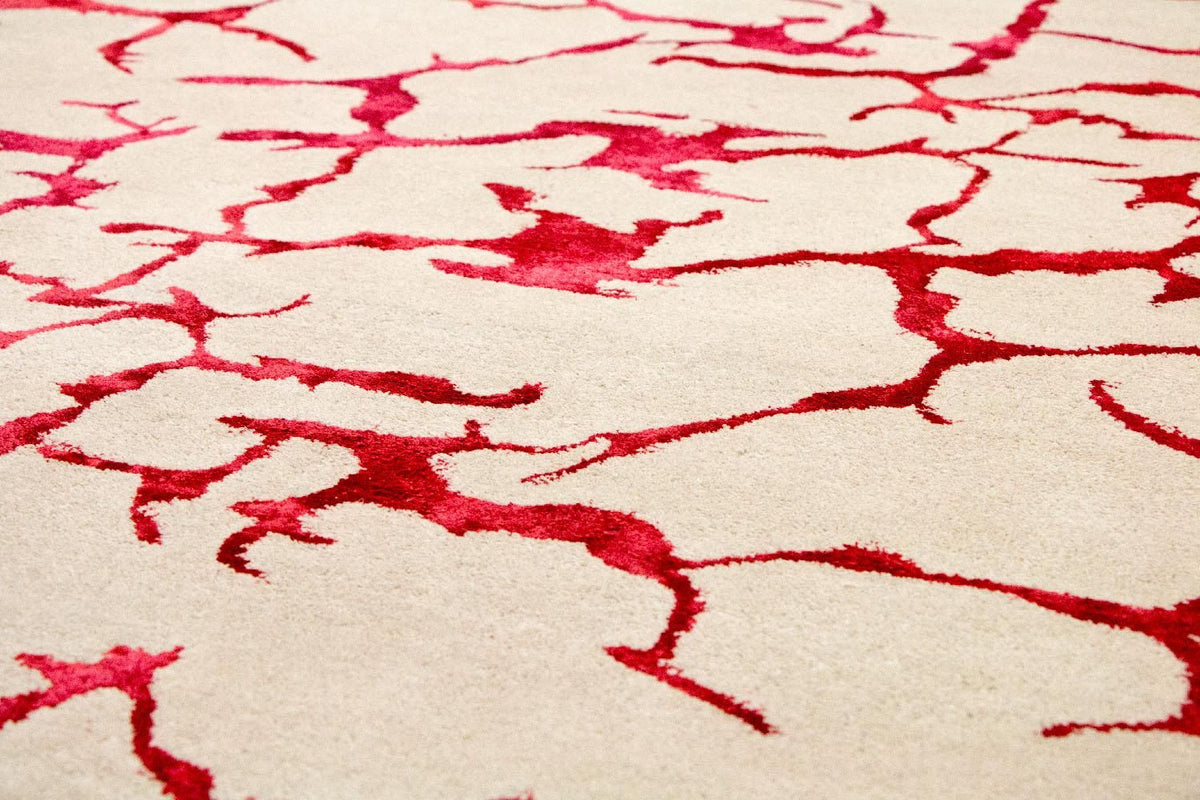 Designermatta - 239 x 151 cm - flerfärgad