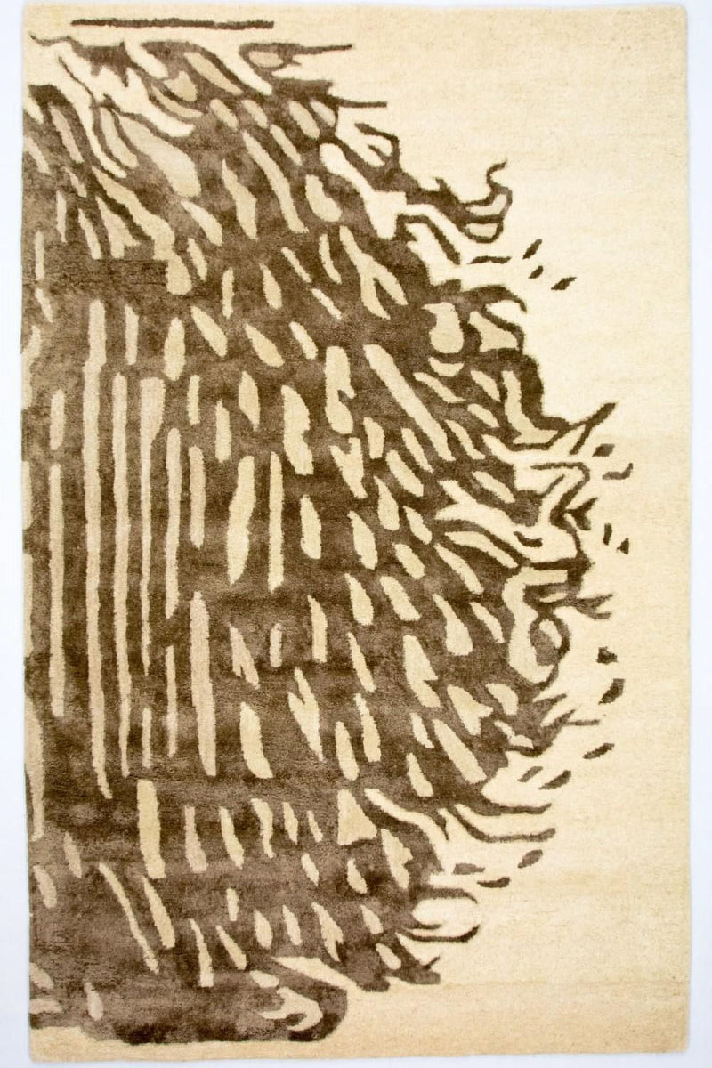 Designermatta - 242 x 152 cm - beige