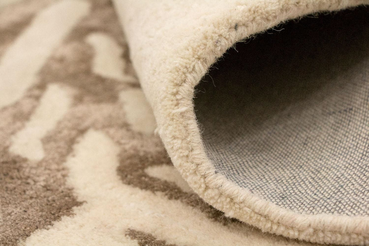 Designermatta - 242 x 152 cm - beige