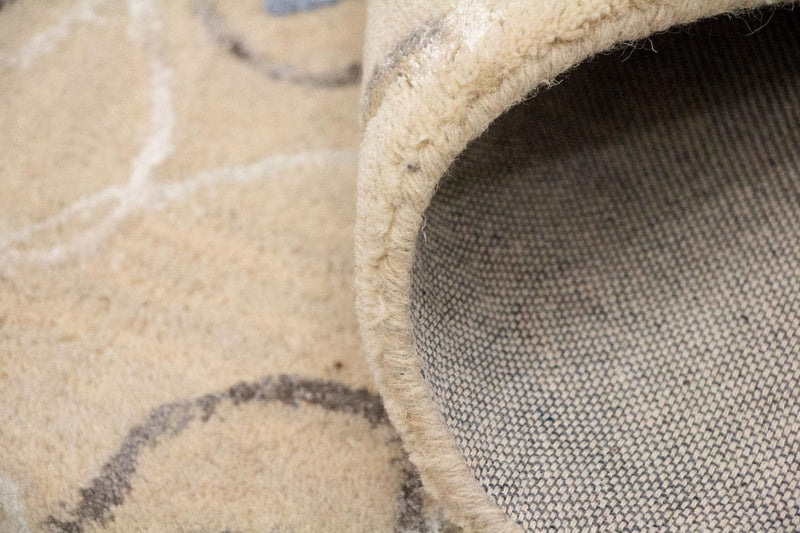 Designermatta - 242 x 152 cm - beige