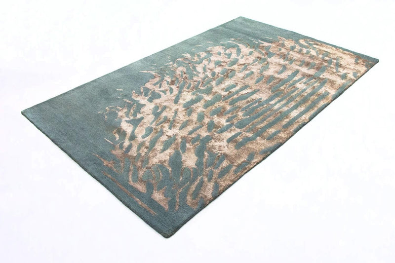 Designermatta - 242 x 153 cm - blå