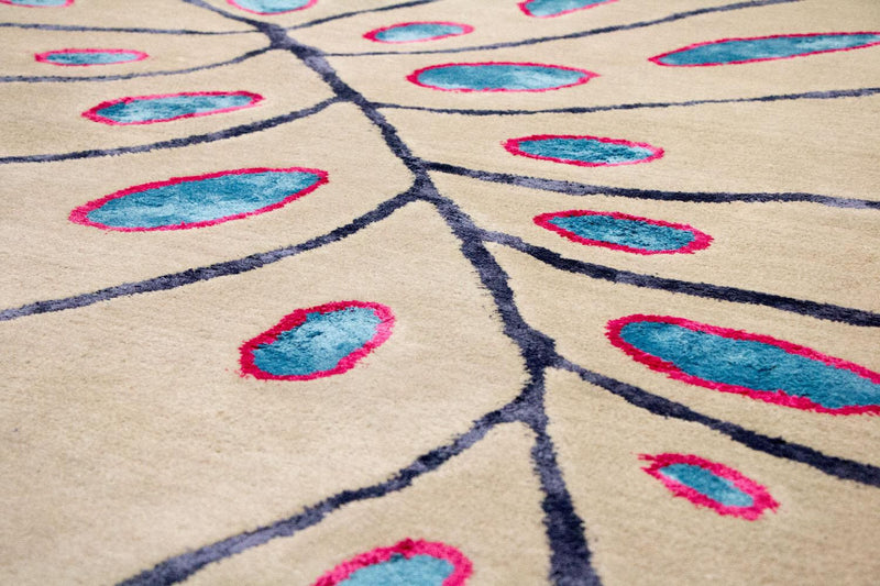 Designermatta - 240 x 152 cm - beige