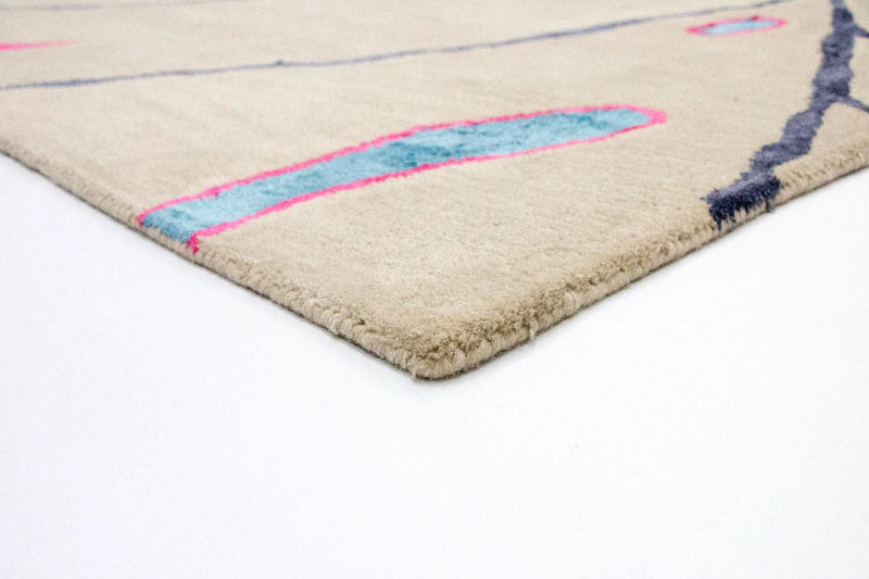 Designermatta - 240 x 152 cm - beige