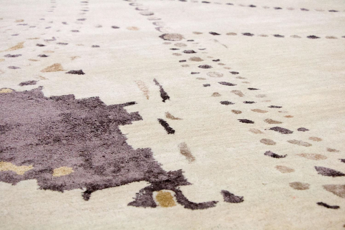 Designermatta - 243 x 153 cm - beige