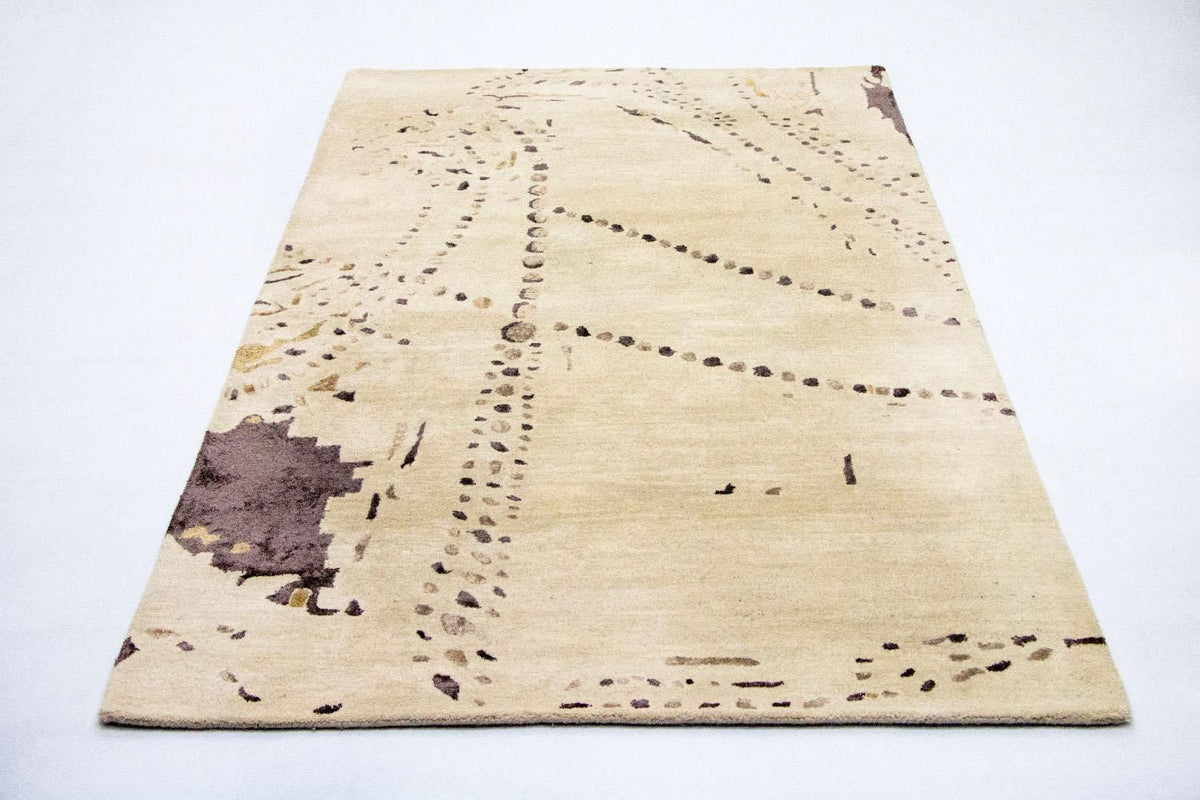 Designermatta - 243 x 153 cm - beige