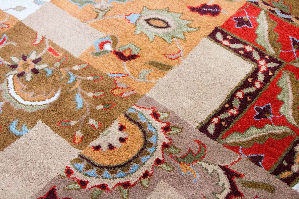 Ullmatta - 189 x 136 cm - flerfärgad