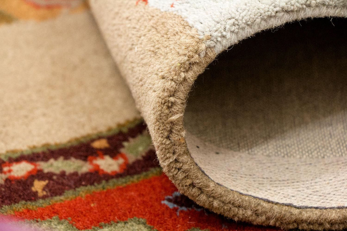 Ullmatta - 189 x 136 cm - flerfärgad