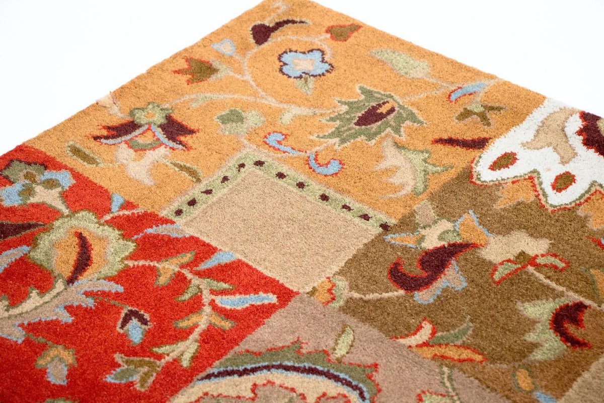 Ullmatta - 189 x 136 cm - flerfärgad