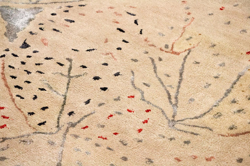 Designermatta - 242 x 155 cm - beige