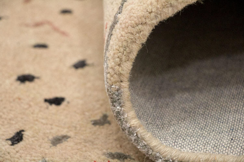 Designermatta - 242 x 155 cm - beige