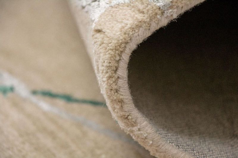 Designermatta - 242 x 153 cm - beige