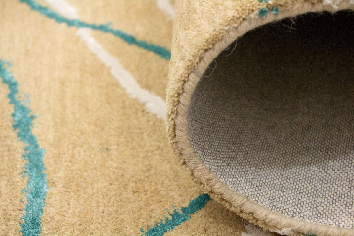 Designermatta - 245 x 156 cm - beige