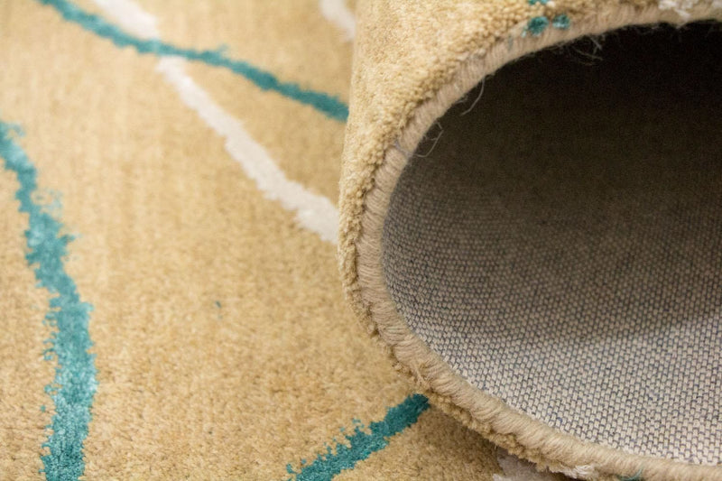 Designermatta - 245 x 156 cm - beige