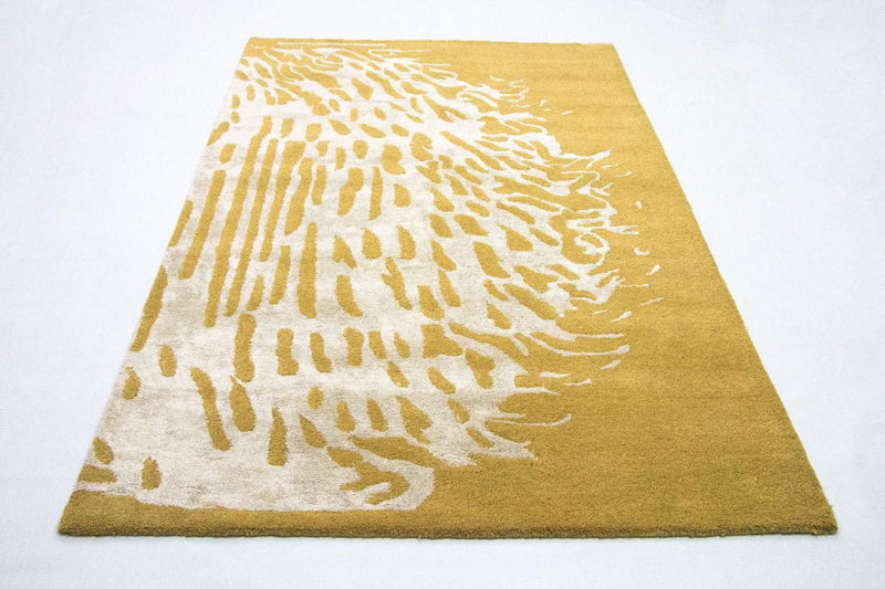 Designermatta - 244 x 153 cm - ljusgrön