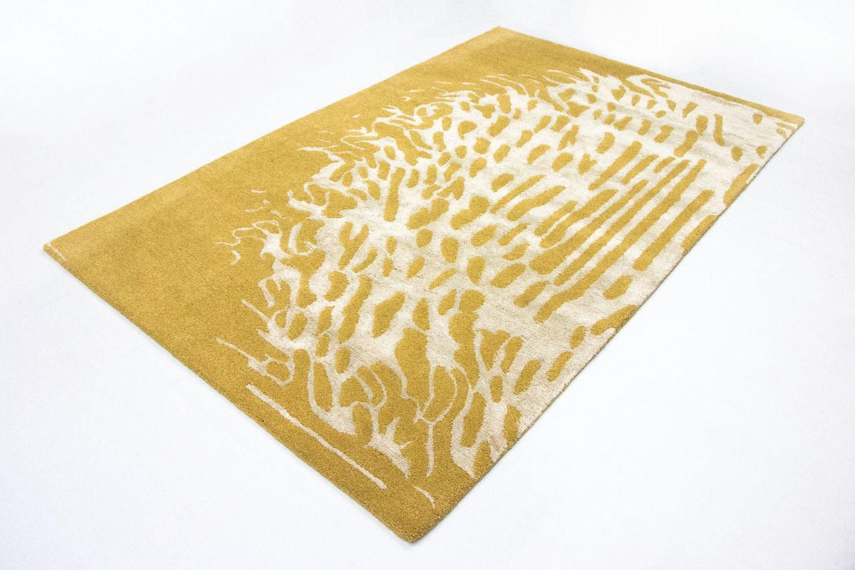 Designermatta - 244 x 153 cm - ljusgrön