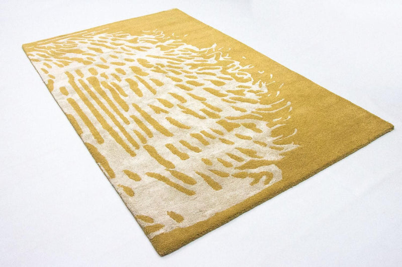 Designermatta - 244 x 153 cm - ljusgrön