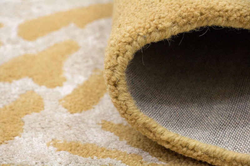 Designermatta - 244 x 153 cm - ljusgrön