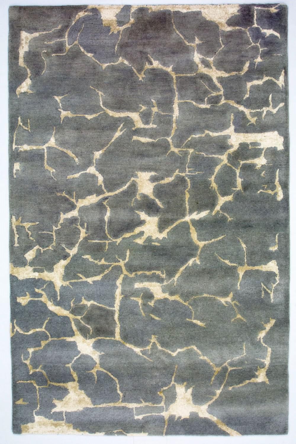 Designermatta - 241 x 154 cm - flerfärgad