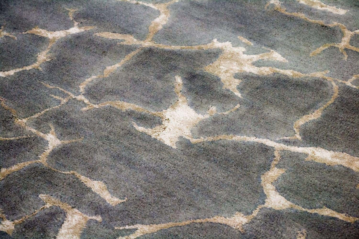 Designermatta - 241 x 154 cm - flerfärgad