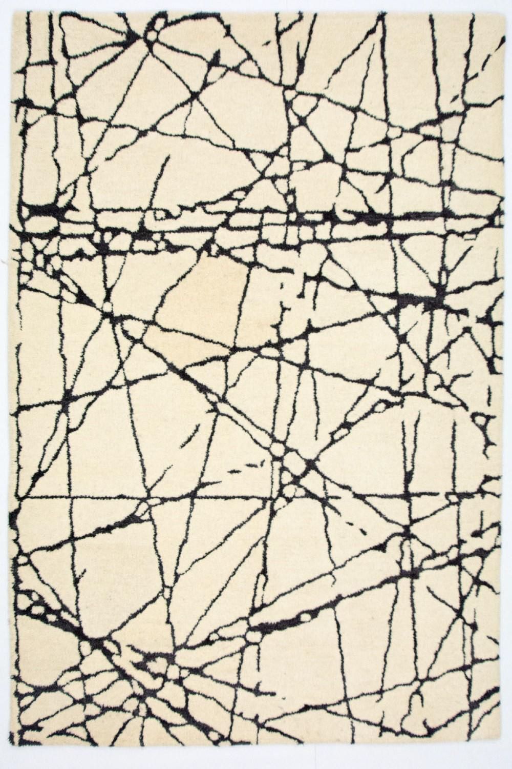 Designermatta - 181 x 121 cm - beige