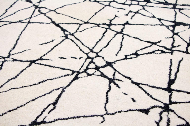 Designermatta - 181 x 121 cm - beige