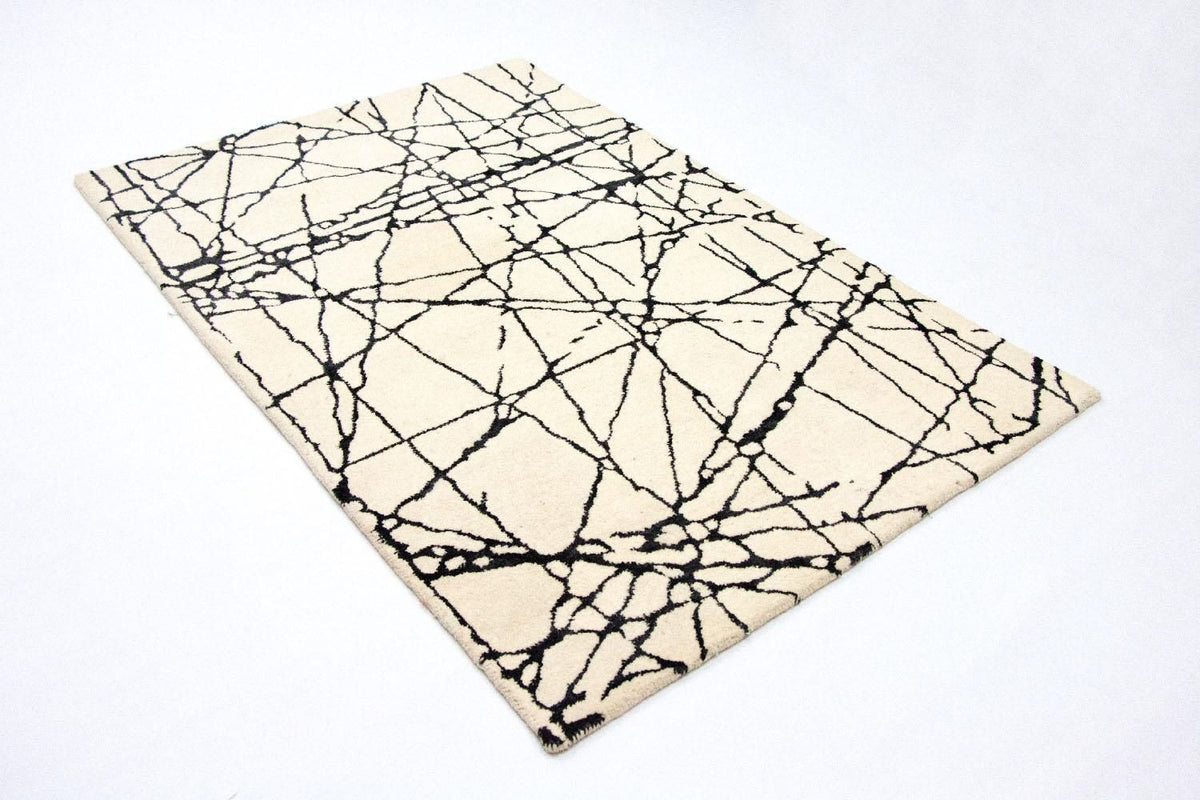 Designermatta - 181 x 121 cm - beige