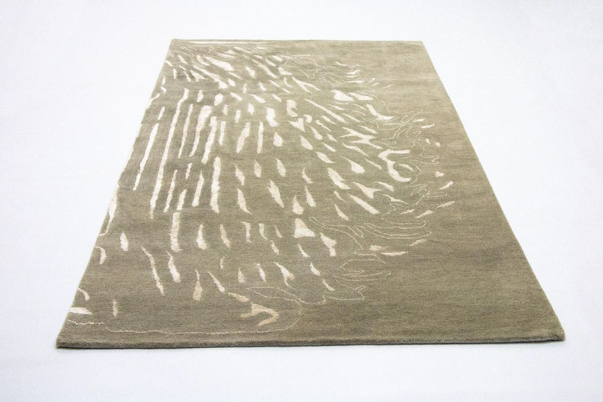 Designermatta - 242 x 153 cm - brun