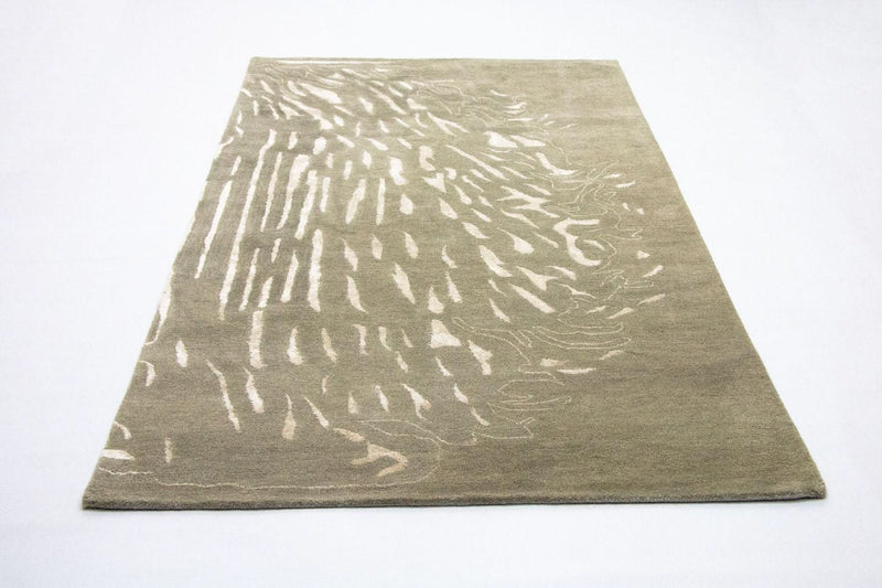 Designermatta - 242 x 153 cm - brun