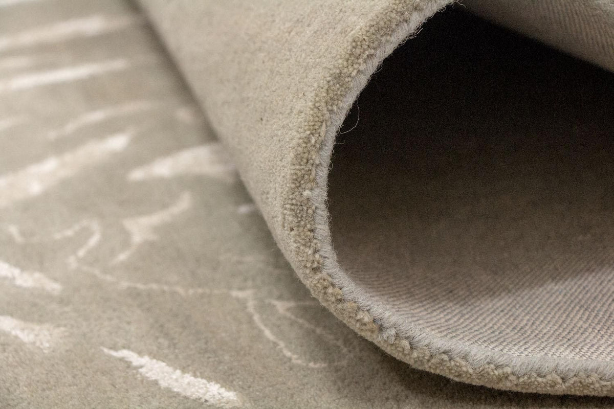 Designermatta - 242 x 153 cm - brun