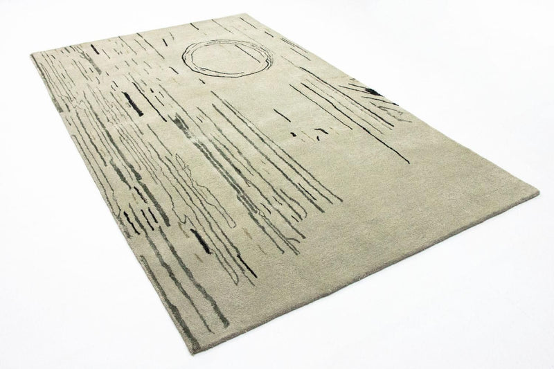 Designermatta - 245 x 153 cm - silver