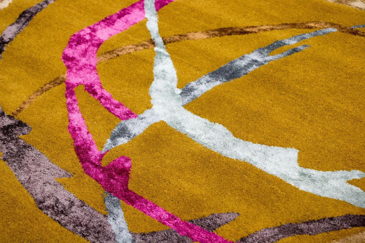 Designermatta - 245 x 155 cm - orange