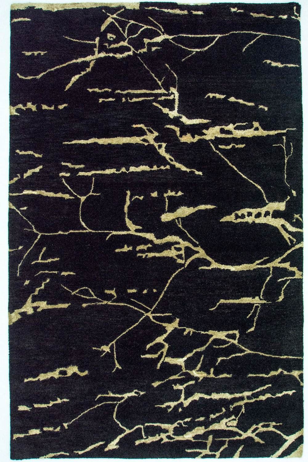 Designermatta - 243 x 155 cm - blå