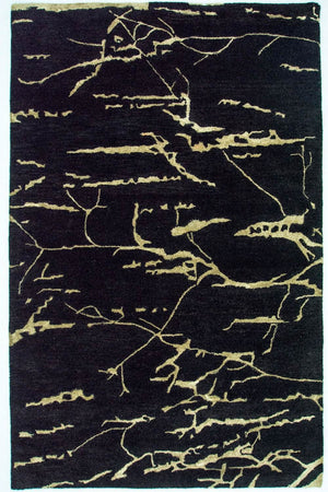 Designermatta - 243 x 155 cm - blå