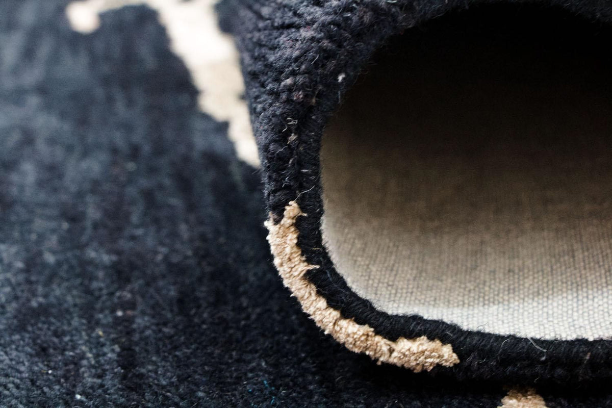 Designermatta - 243 x 155 cm - blå