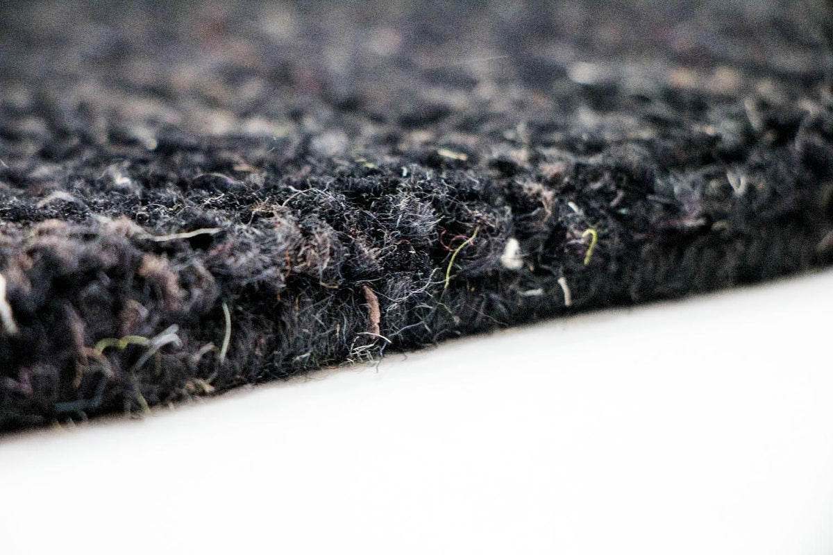 Designermatta - 243 x 155 cm - blå