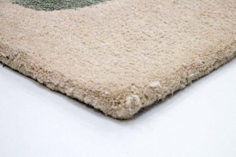 Designermatta - 179 x 121 cm - beige