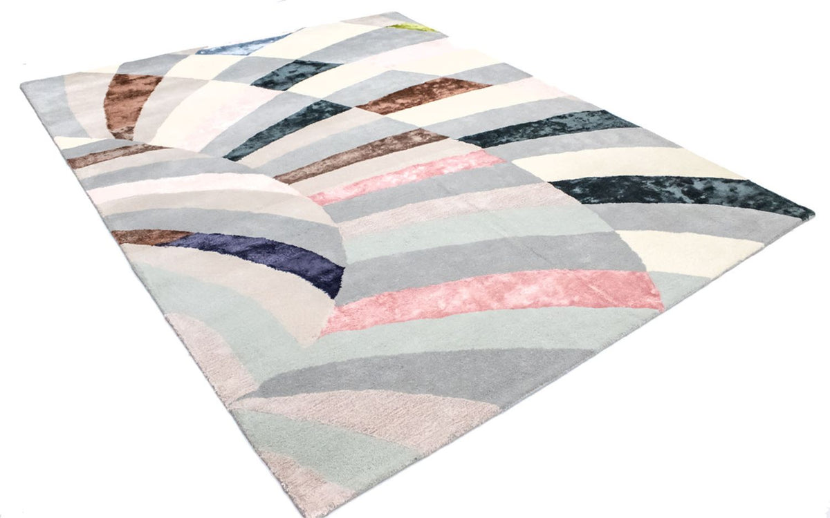 Designermatta - 300 x 250 cm - färgad