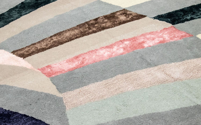 Designermatta - 300 x 250 cm - färgad