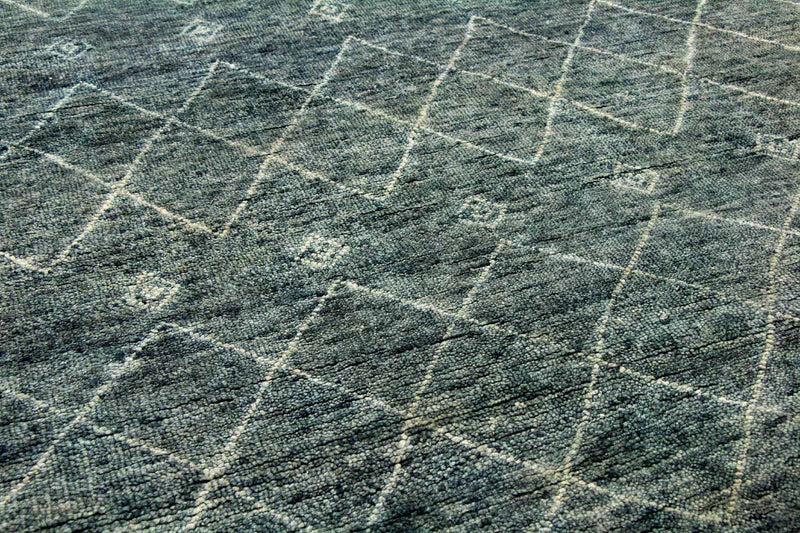 Designermatta - 251 x 153 cm - grått