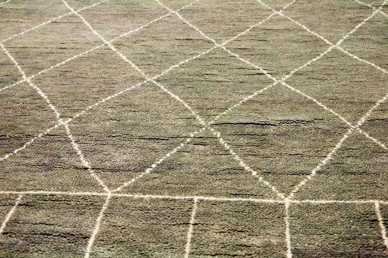 Designermatta - 240 x 160 cm - grått