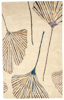 Designermatta - 243 x 152 cm - beige