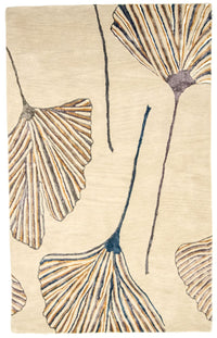 Designermatta - 243 x 152 cm - beige