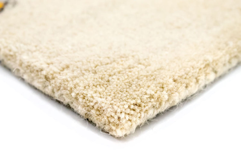 Designermatta - 243 x 152 cm - beige