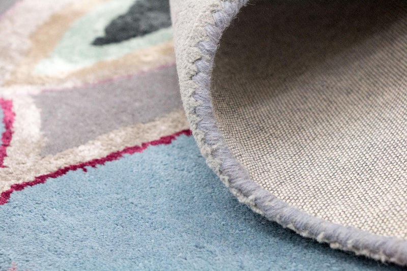 Designermatta - 237 x 150 cm - flerfärgad