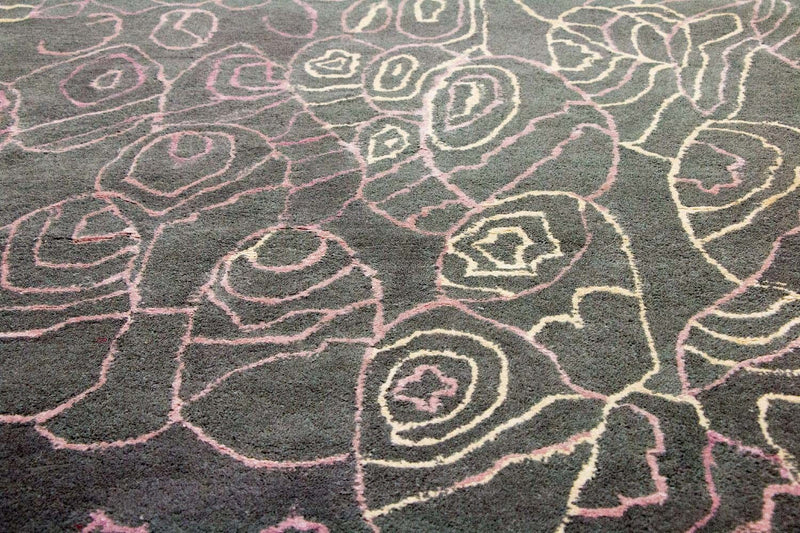 Designermatta - 244 x 152 cm - flerfärgad