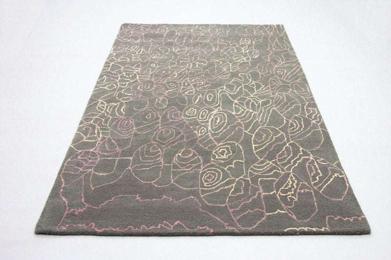 Designermatta - 244 x 152 cm - flerfärgad